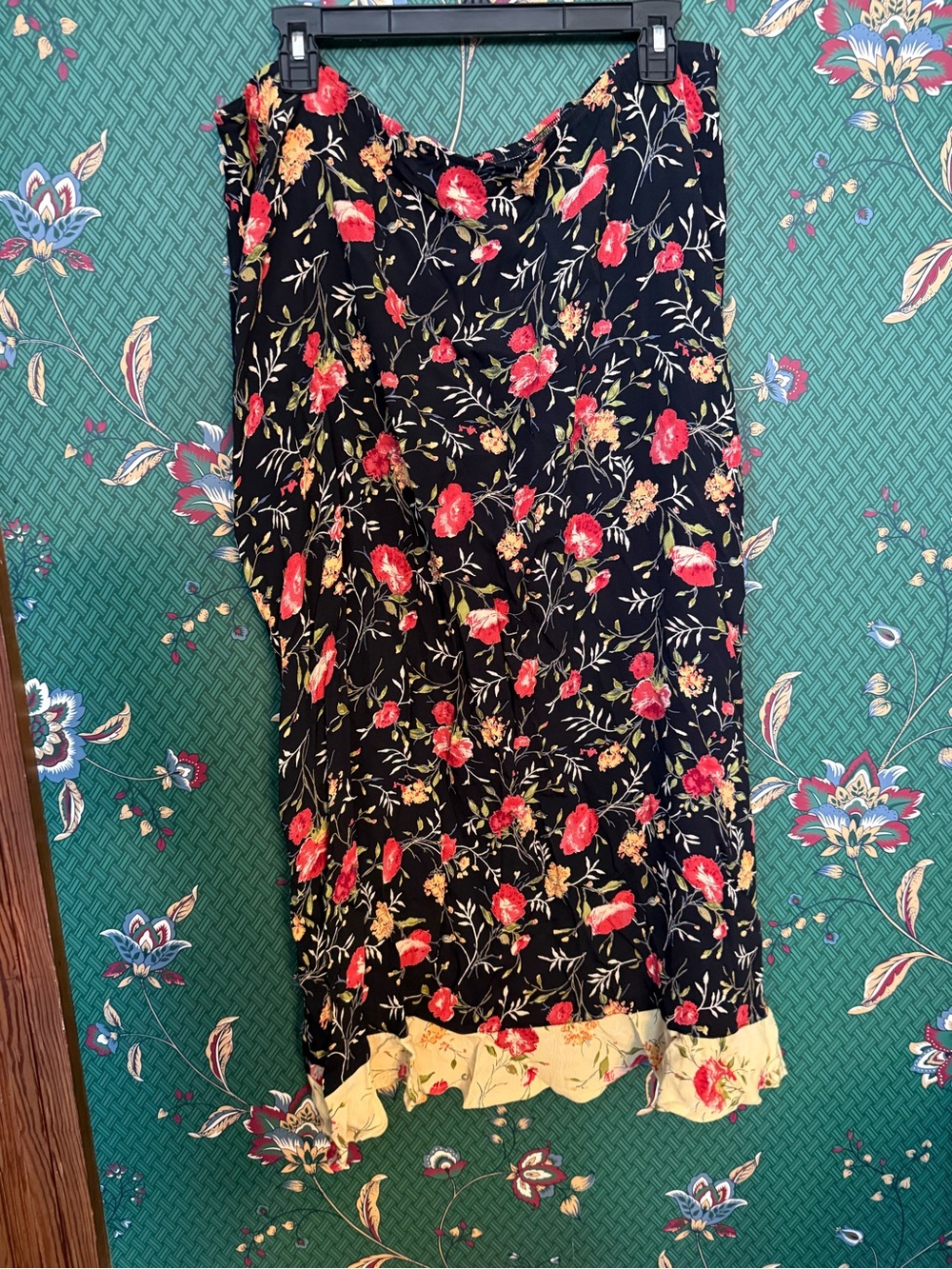 Vintage Sareet maxi skirt